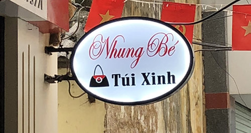 Hộp đèn hình elip