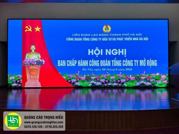 Màn hình led hội nghị