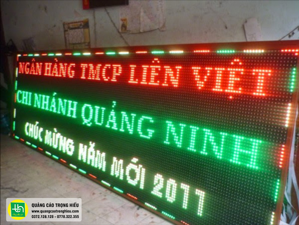 Bảng led điện tử 3 màu