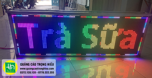 Bảng led ma trận trà sữa