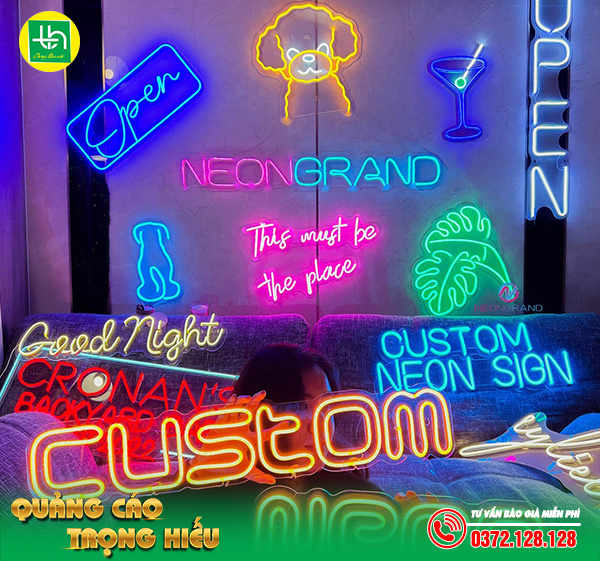 Led Neon Sign trang trí đẹp